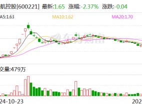 海航控股：2024年12月旅客运输量同比增长30.65%