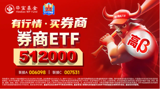 “旗手”翘尾上攻，天风证券垂直涨停！市场回暖催化券商beta，券商ETF（512000）近10日狂揽9．97亿元